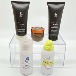 Ojon 5 Piece+ Hidden Treasures Hair Care Collection-Wildcrafted Tropical Oil NOS